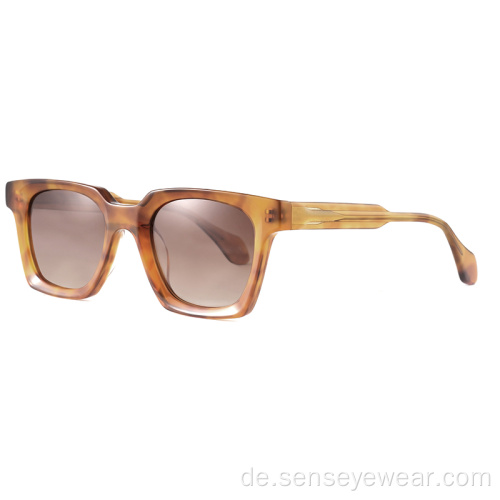 Trendy Shades Waren Sonnenbrillen Acetat Sonnenbrille